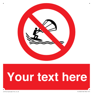 Custom No kite surfing